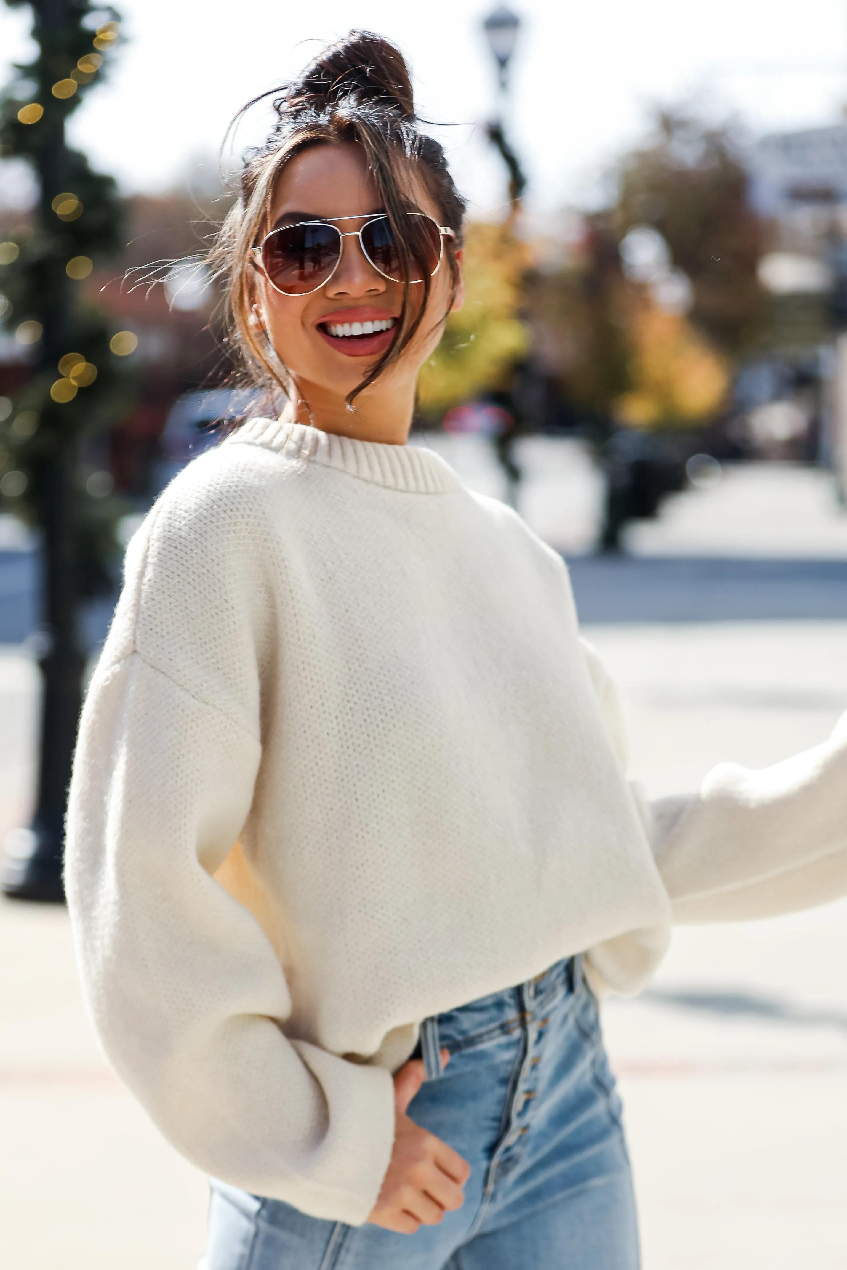 FINAL SALE - Hailey Oversized Sweater - DOORBUSTER