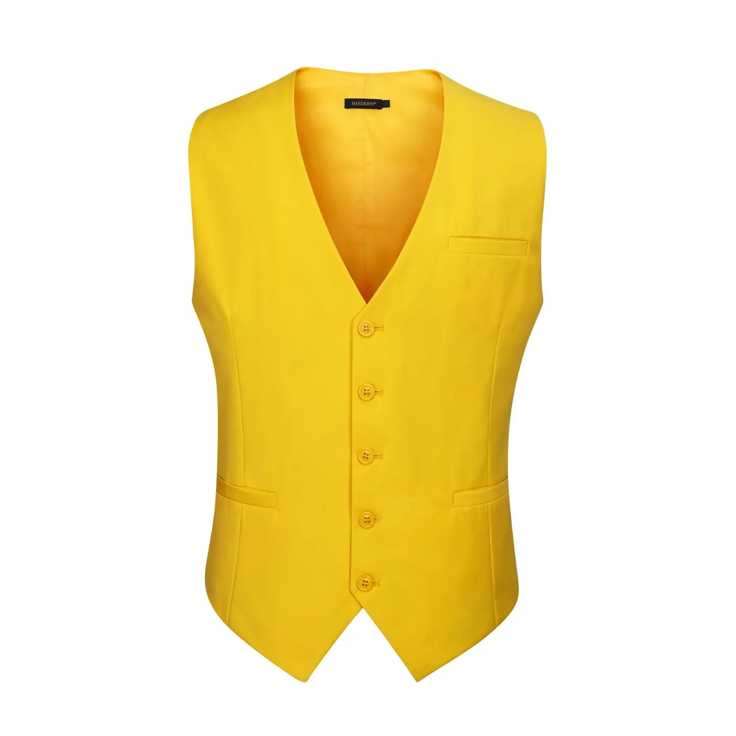 Formal Suit Vest - Z1 - YELLOW