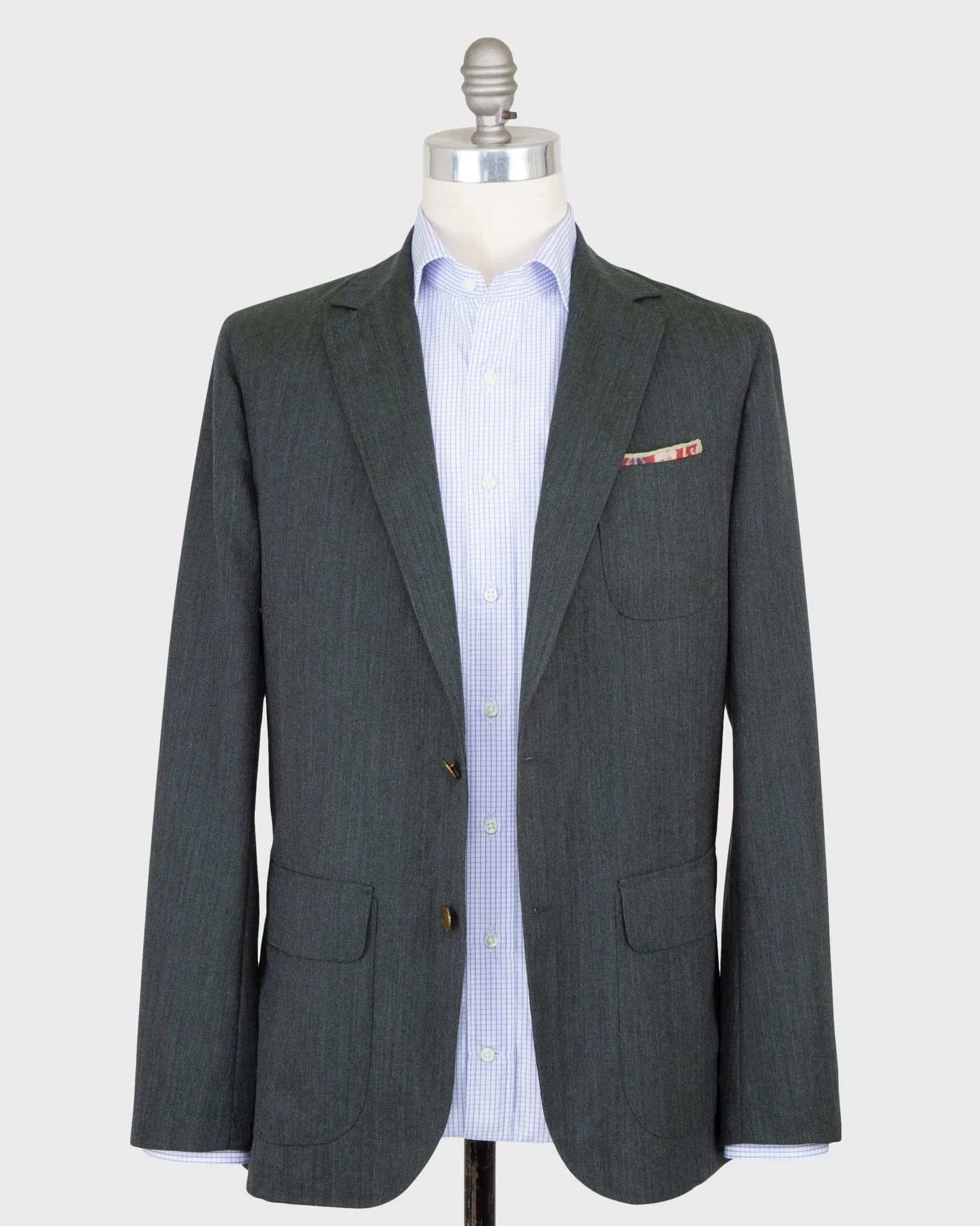 Ghost Blazer in Lovat High-Twist