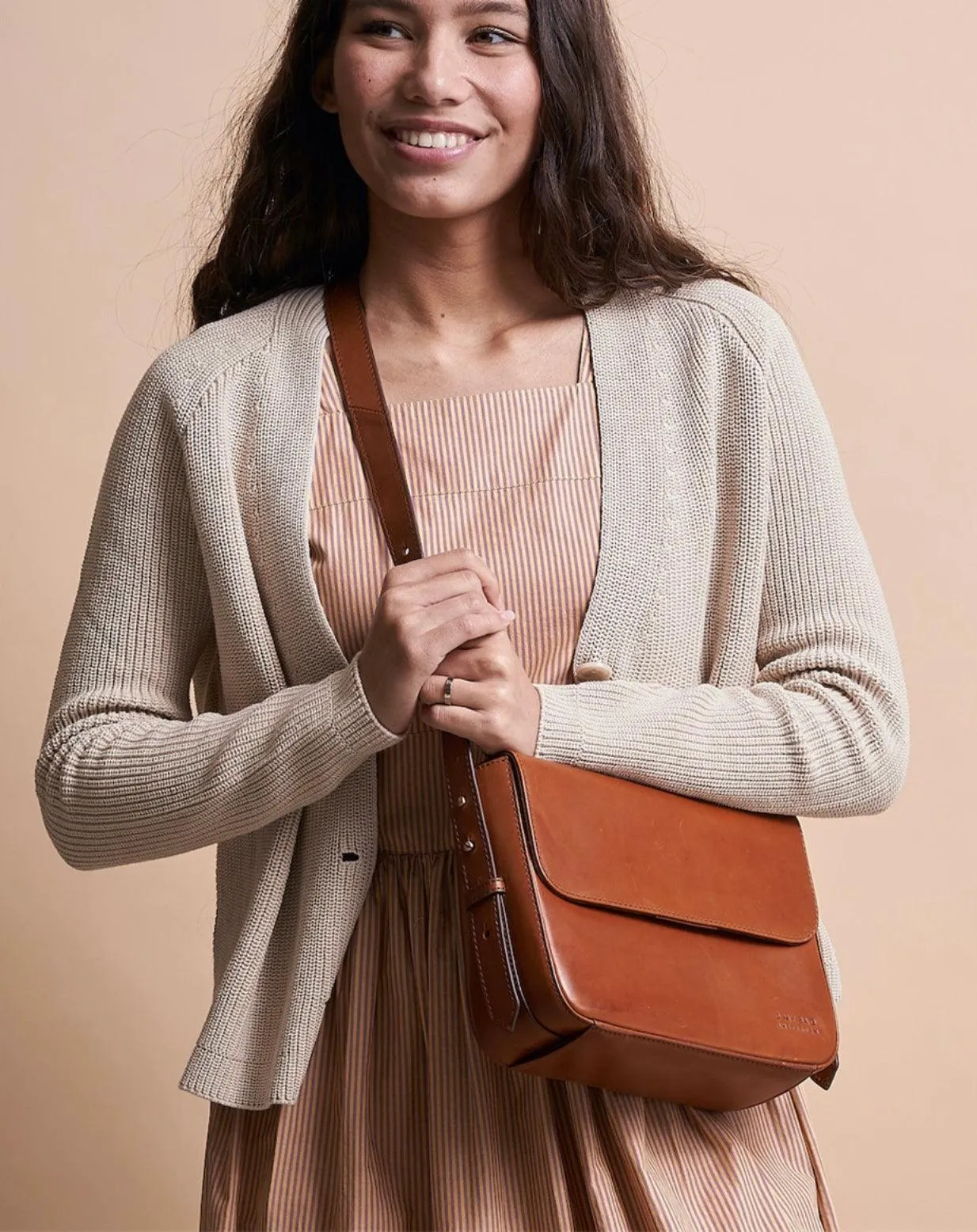 Gina Bag in Classic Leather (Cognac)