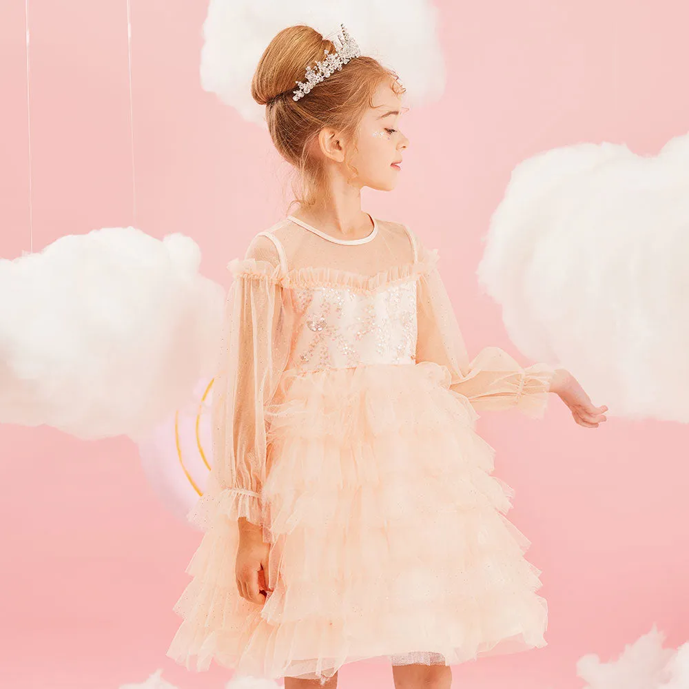 Girl Pageant Dress Multi-layered Tulle