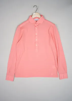 Gran Sasso Cotton Pop-Over Shirt / Rose