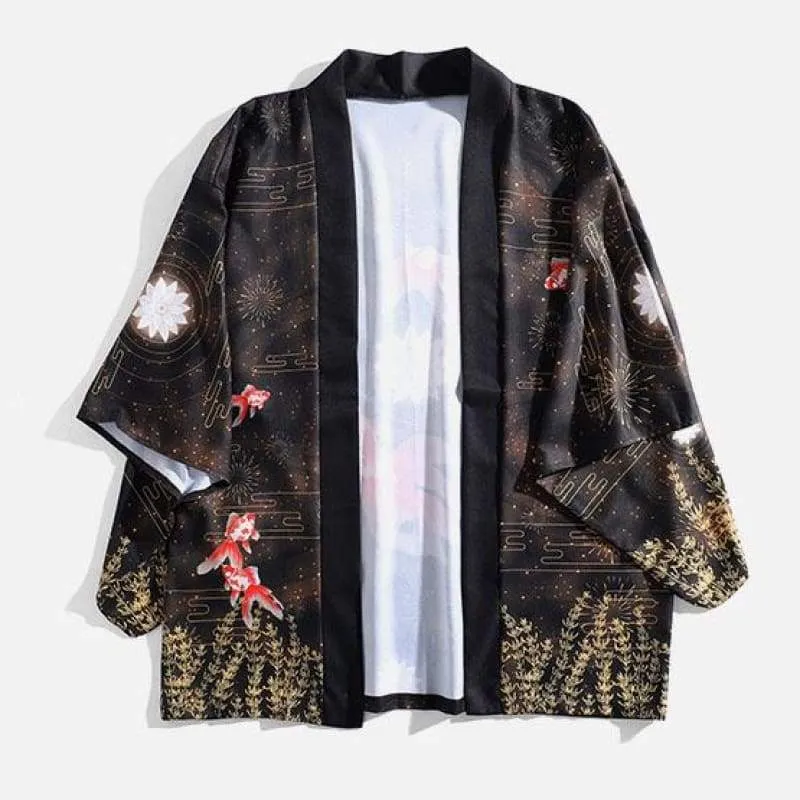 Hanabi Goldfish Kimono Cardigan