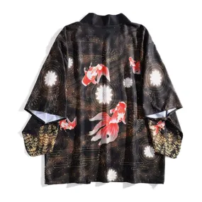 Hanabi Goldfish Kimono Cardigan