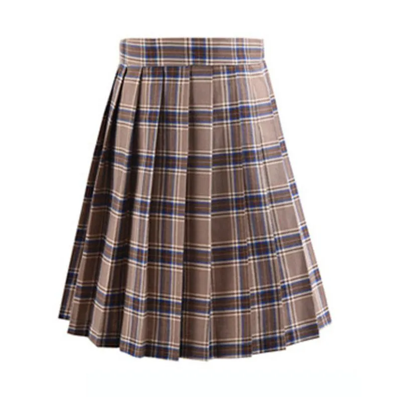 Harajuku Japanese Plaid Skirt