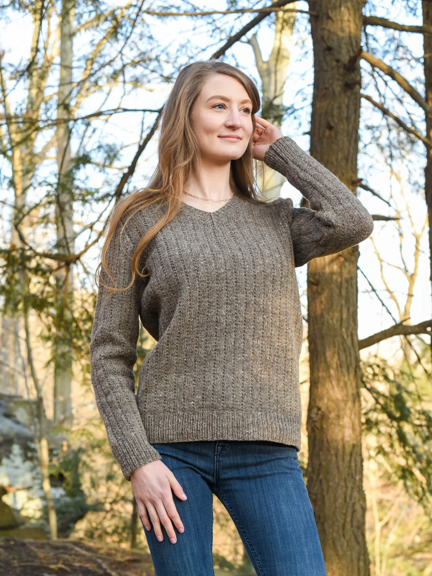 Her Home Office Cardigan <br/><small>knitting pattern</small>