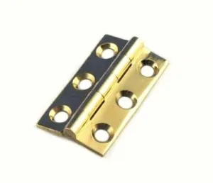 HINGE BUTT BRASS OR CHROME (PAIR)