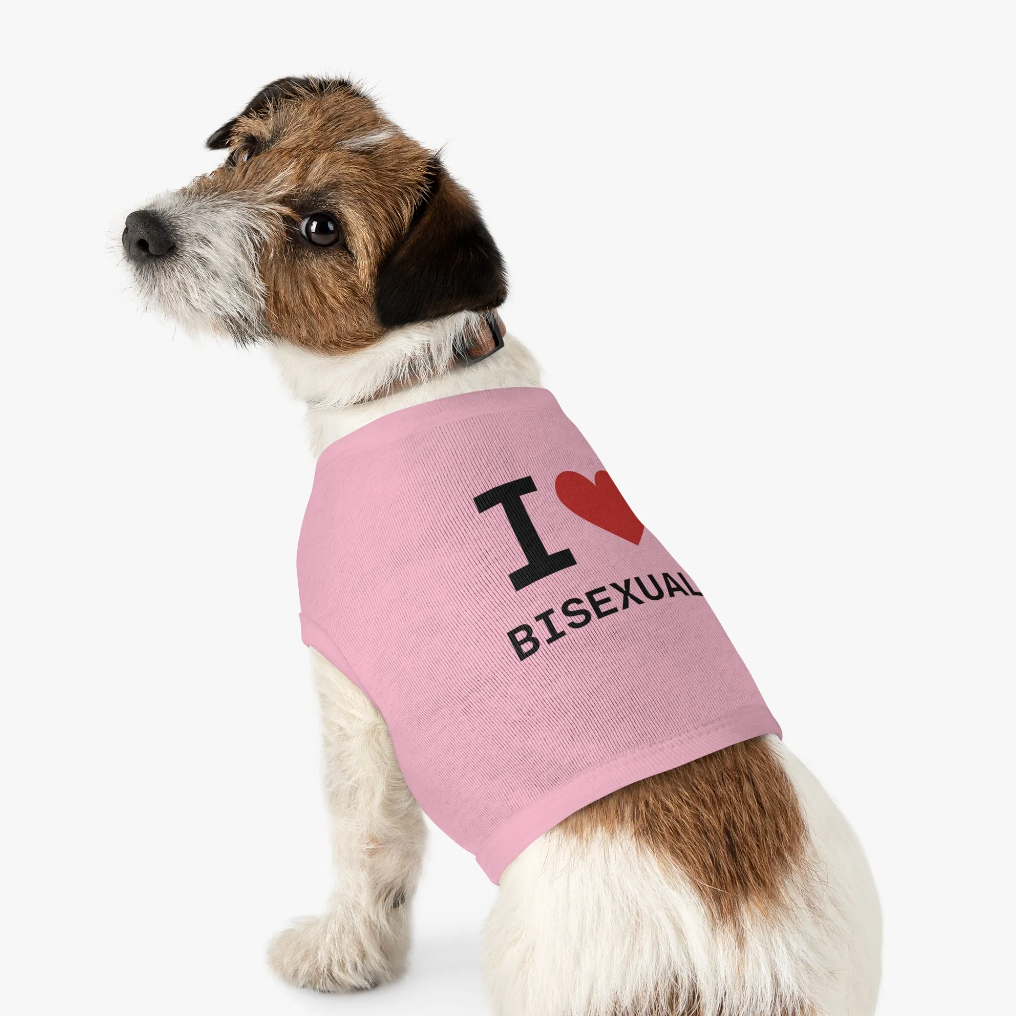 I Heart Bisexuals Pet Tank Top