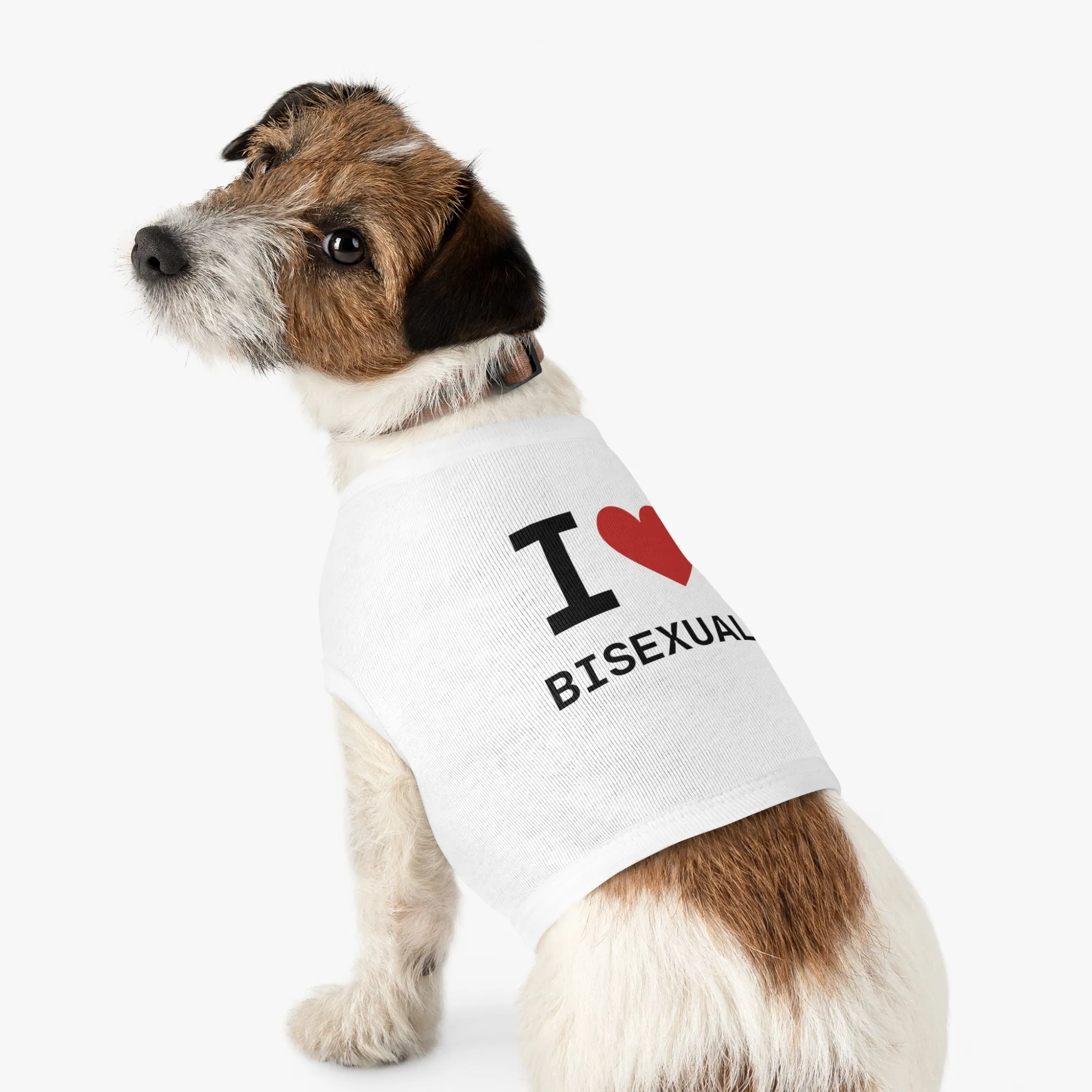 I Heart Bisexuals Pet Tank Top