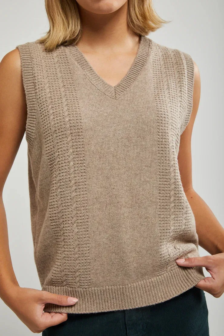 IMPERIAL JACQUARD KNIT VEST