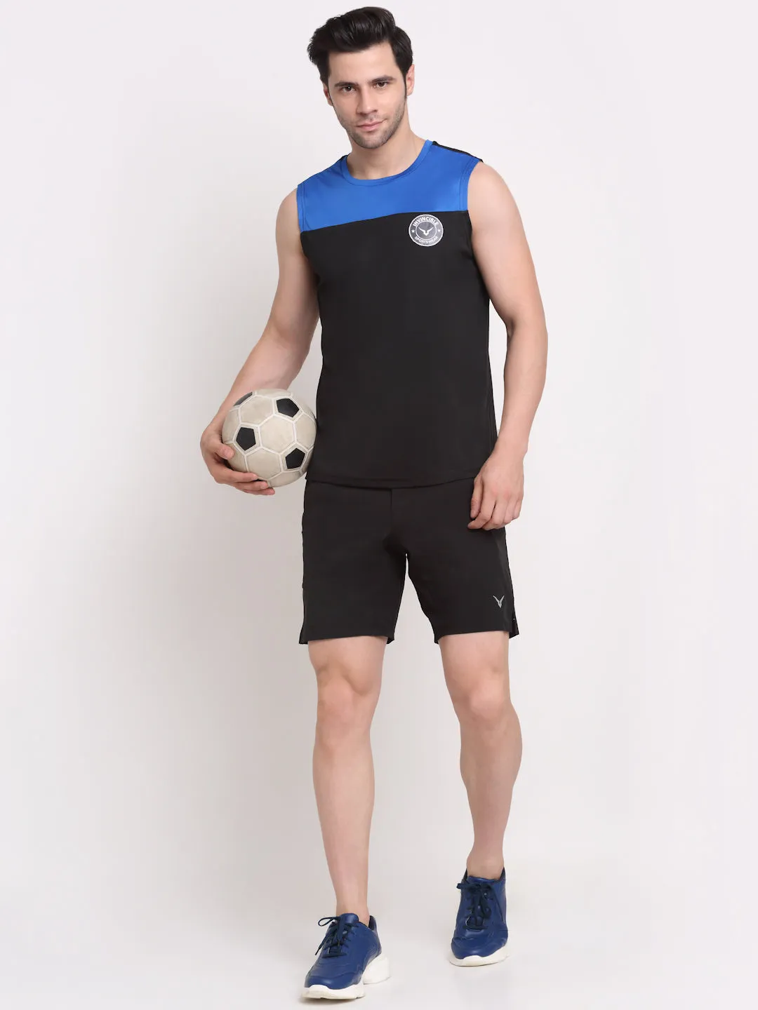 Invincible Men's Color Block Sleeveless Tee