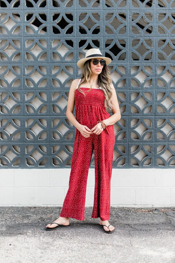 Jenny Polka Dot Jumpsuit