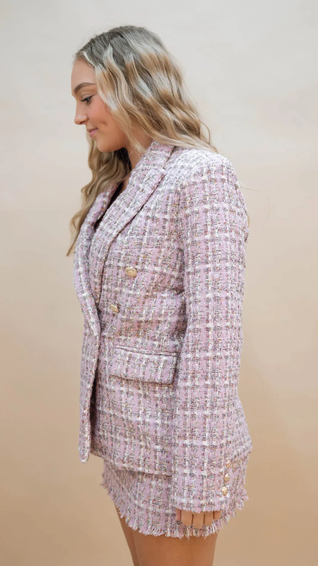 Junia Blazer - Pink