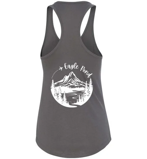 Kenwood-Evergreen Racerback Tank - Mountain Lake