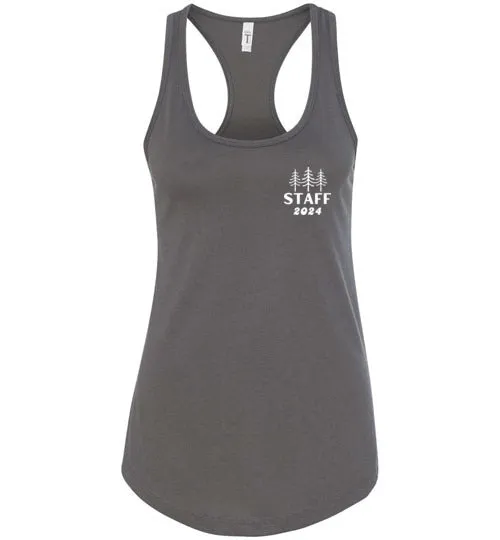 Kenwood-Evergreen Racerback Tank - Mountain Lake