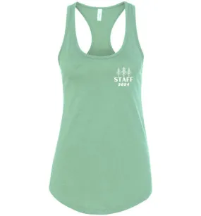 Kenwood-Evergreen Racerback Tank - Mountain Lake