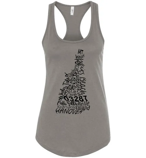 Kenwood-Evergreen Racerback Tank - NH State