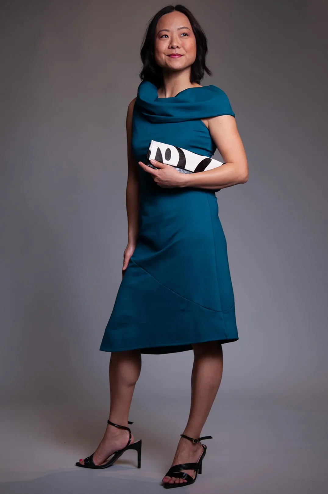 Leigh Dress - Deep Teal