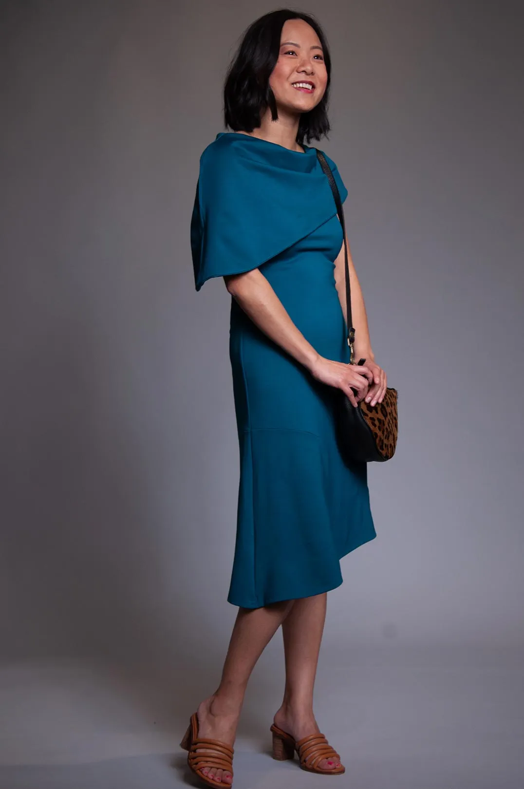 Leigh Dress - Deep Teal