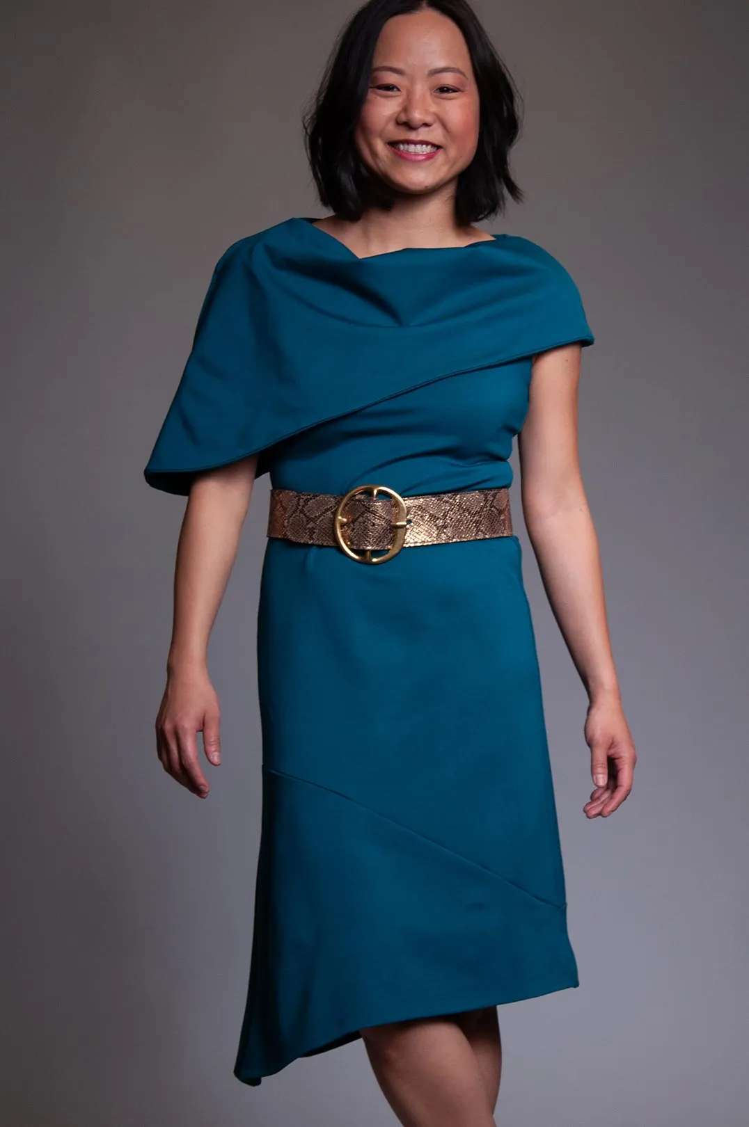 Leigh Dress - Deep Teal