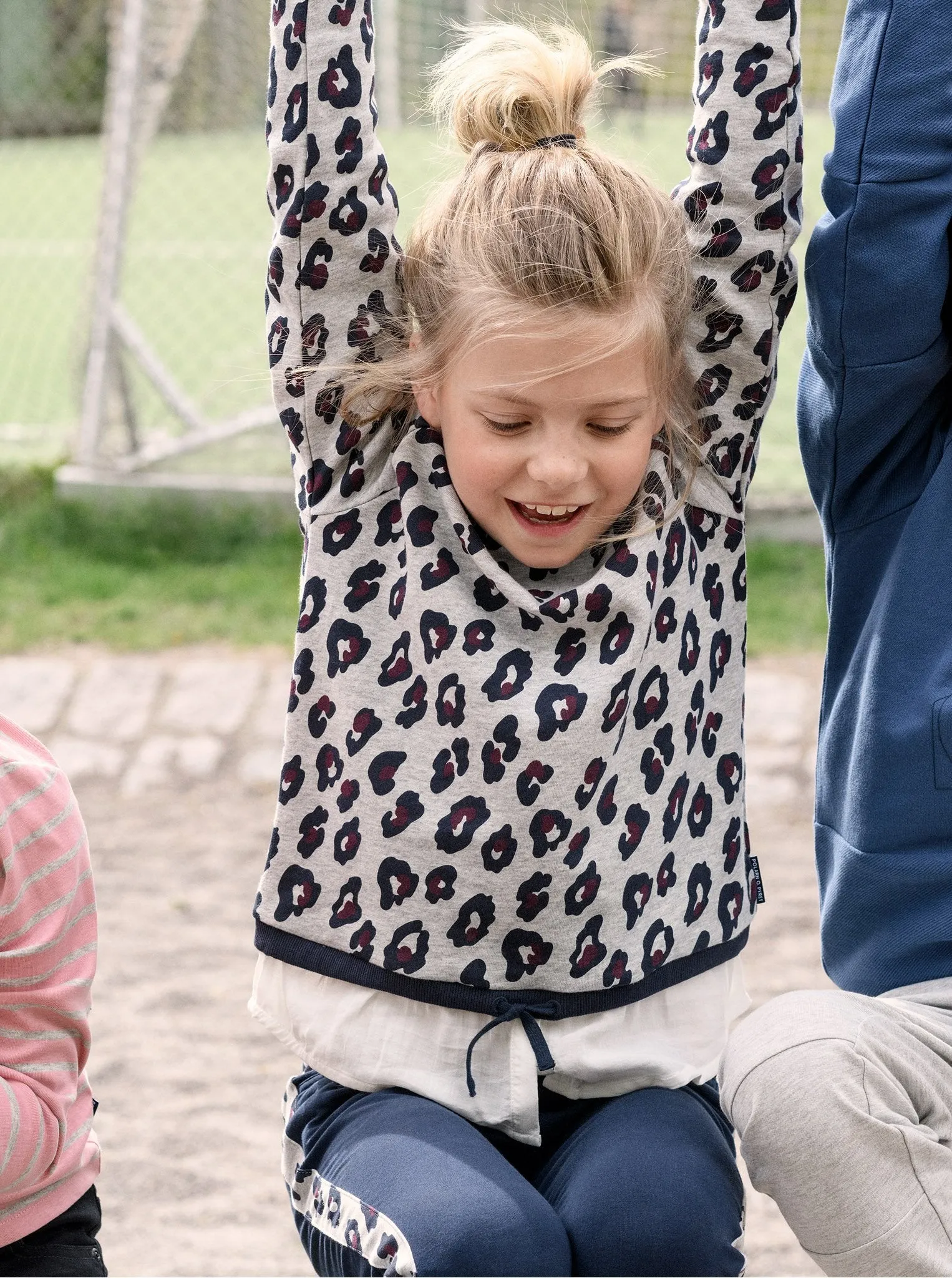 Leopard Print Kids Sweatshirt