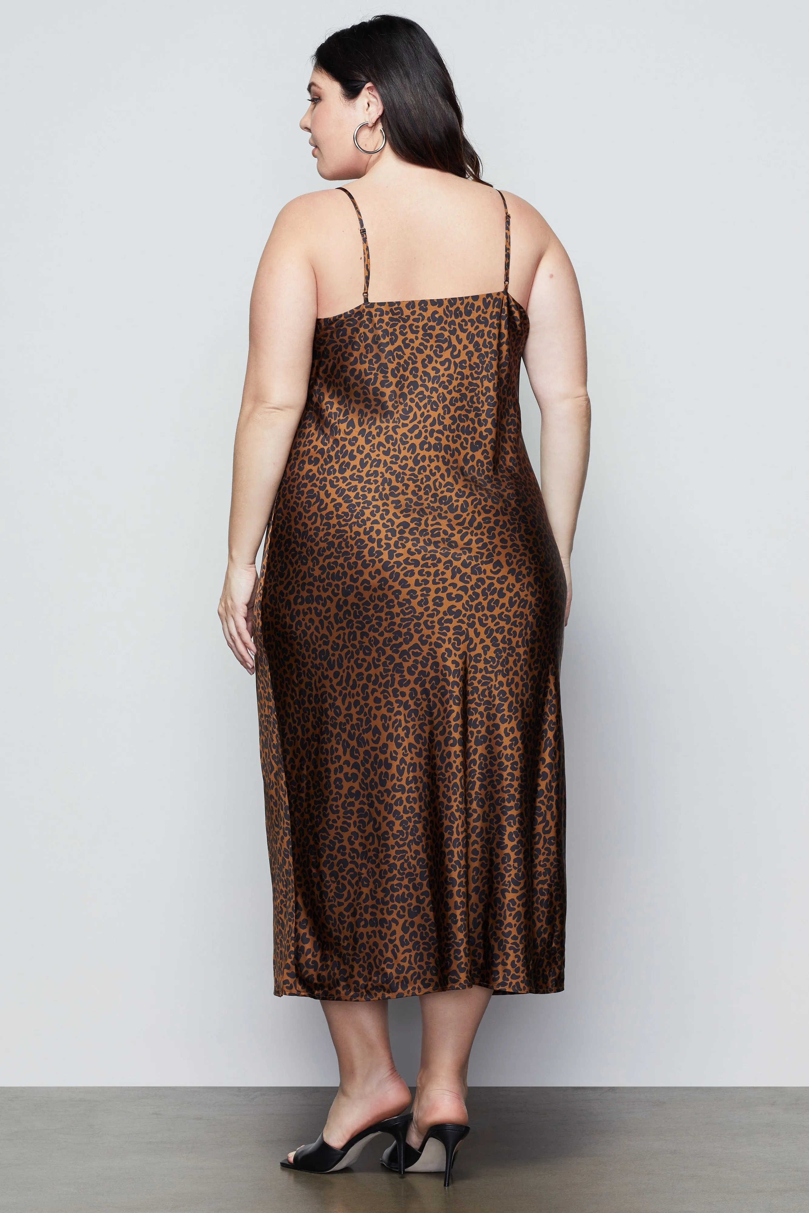 LEOPARD SLIP DRESS | CHAI LEOPARD001