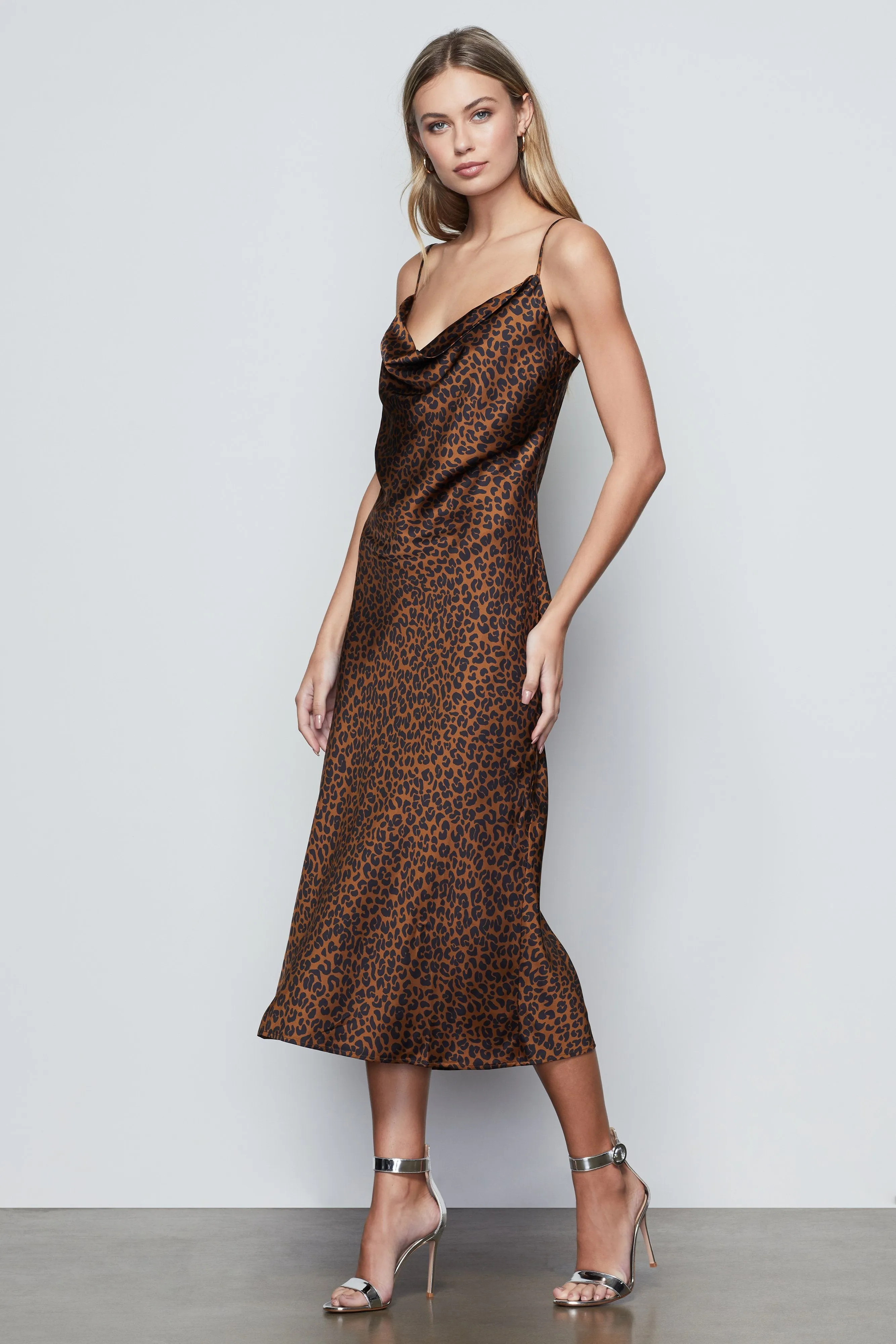 LEOPARD SLIP DRESS | CHAI LEOPARD001