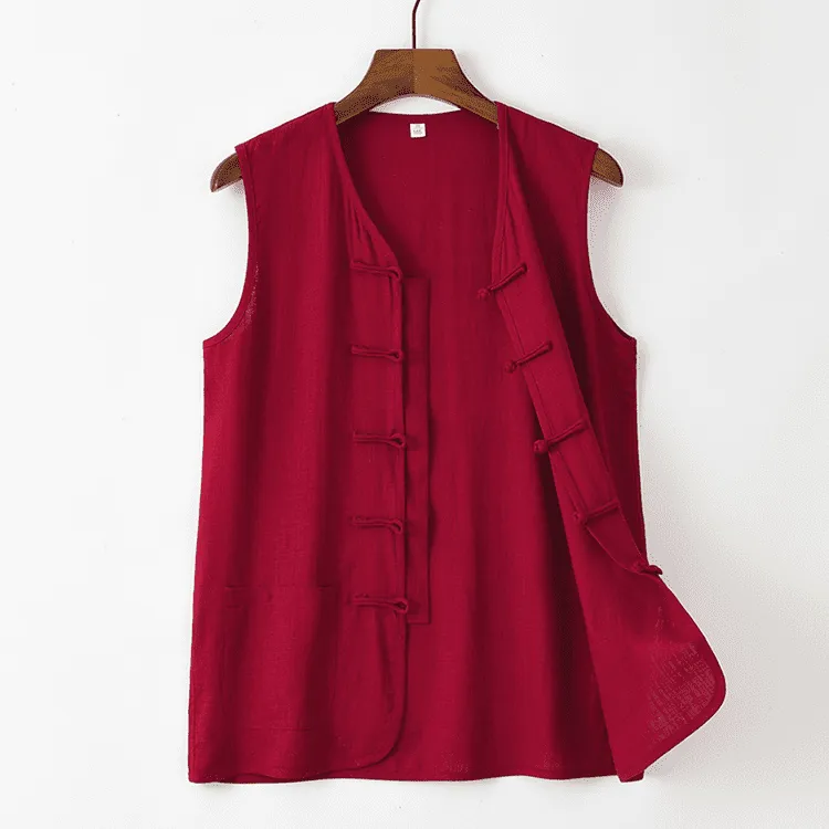 Linen Tang Vest