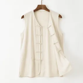 Linen Tang Vest