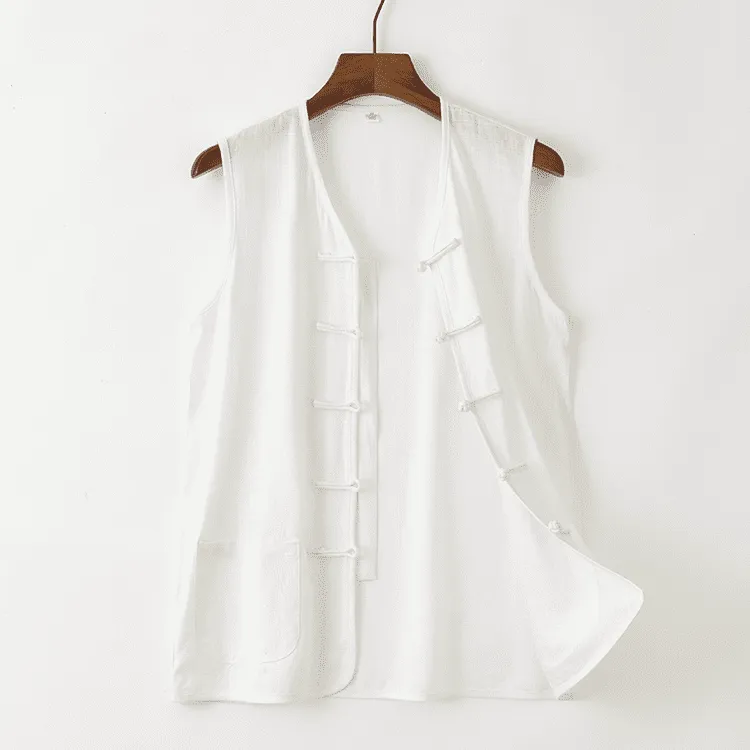 Linen Tang Vest