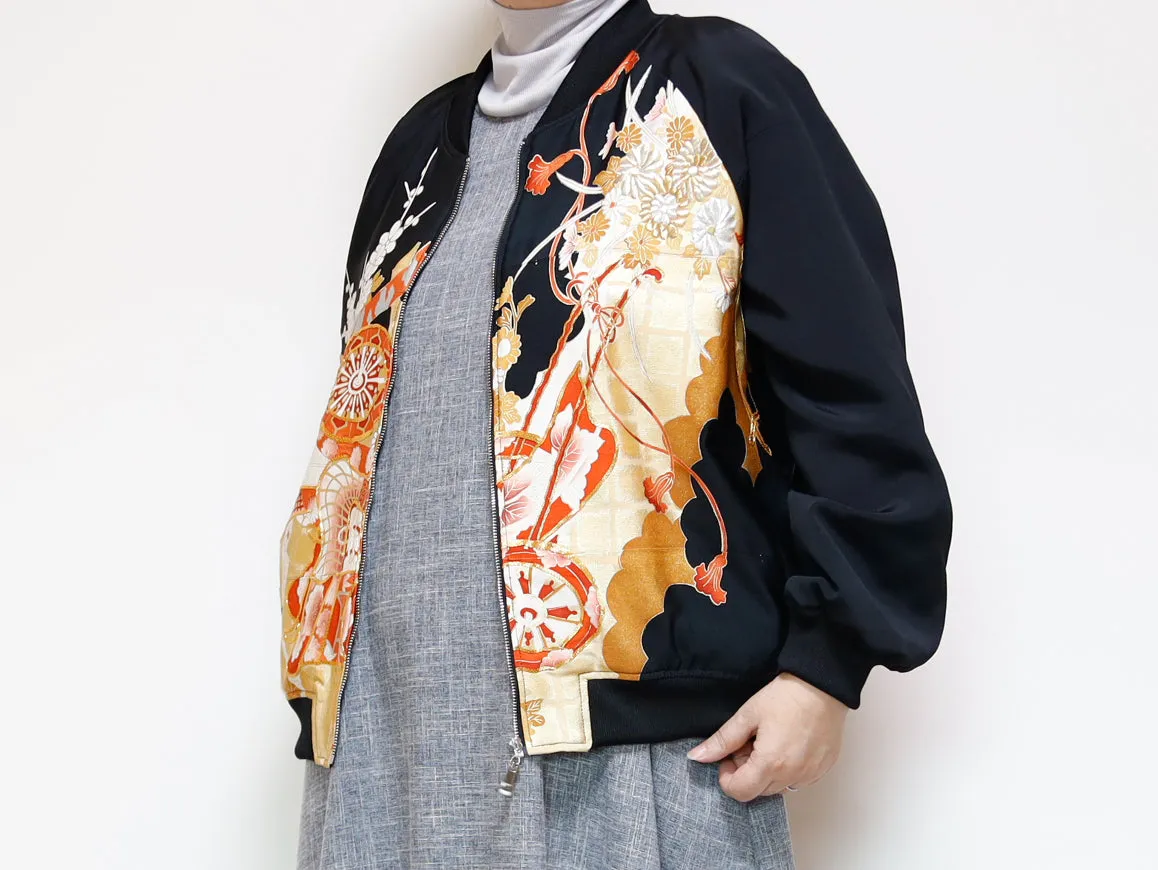 <J09-015> KIMONO BOMBER Jacket