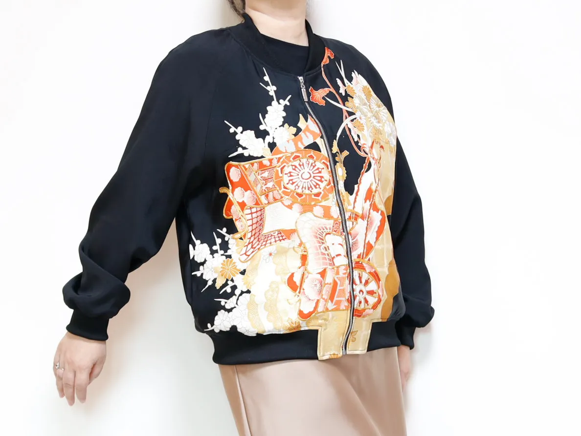 <J09-015> KIMONO BOMBER Jacket