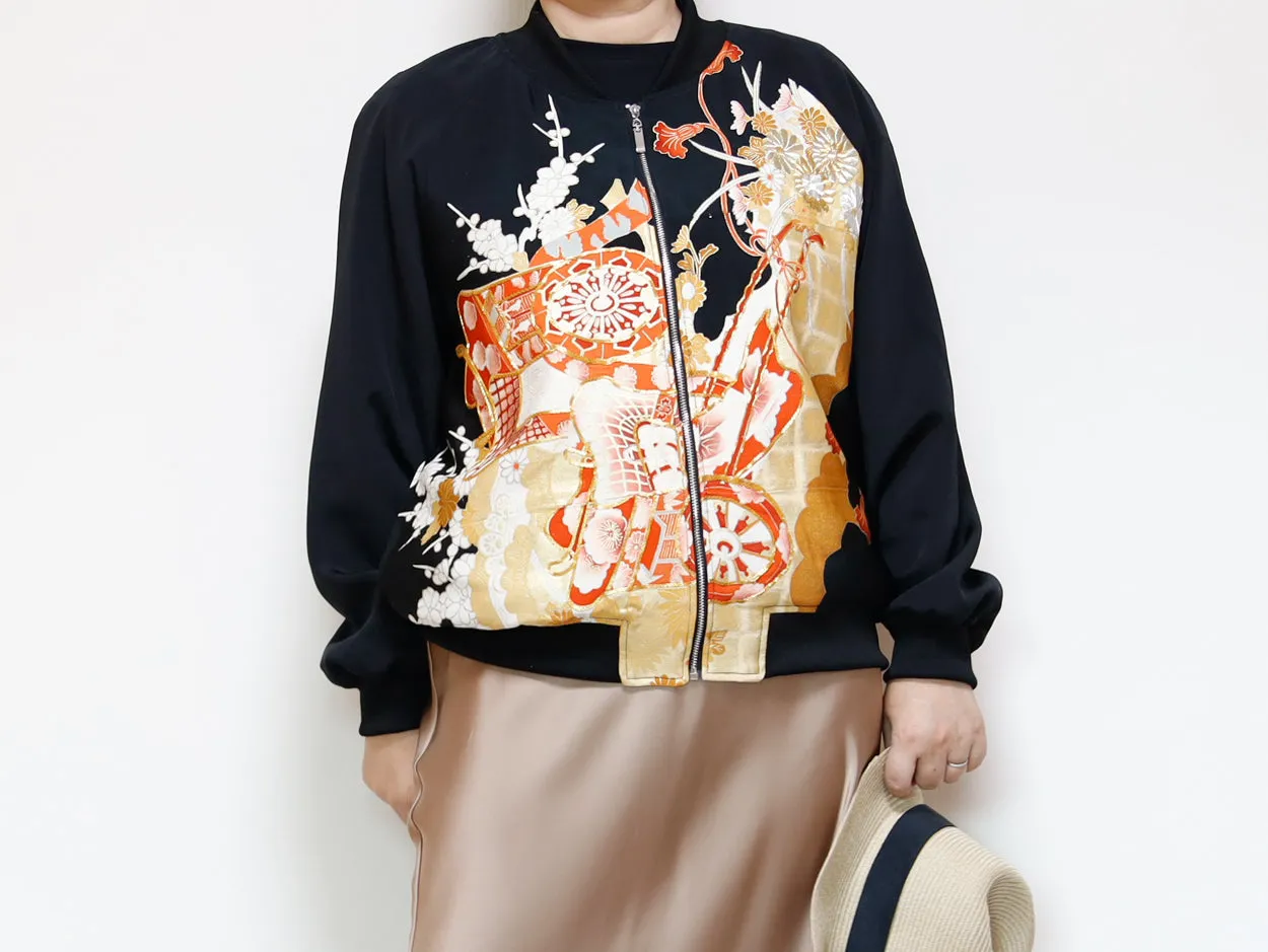 <J09-015> KIMONO BOMBER Jacket