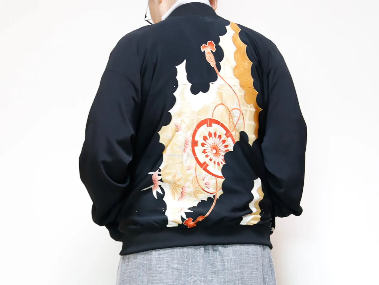 <J09-015> KIMONO BOMBER Jacket