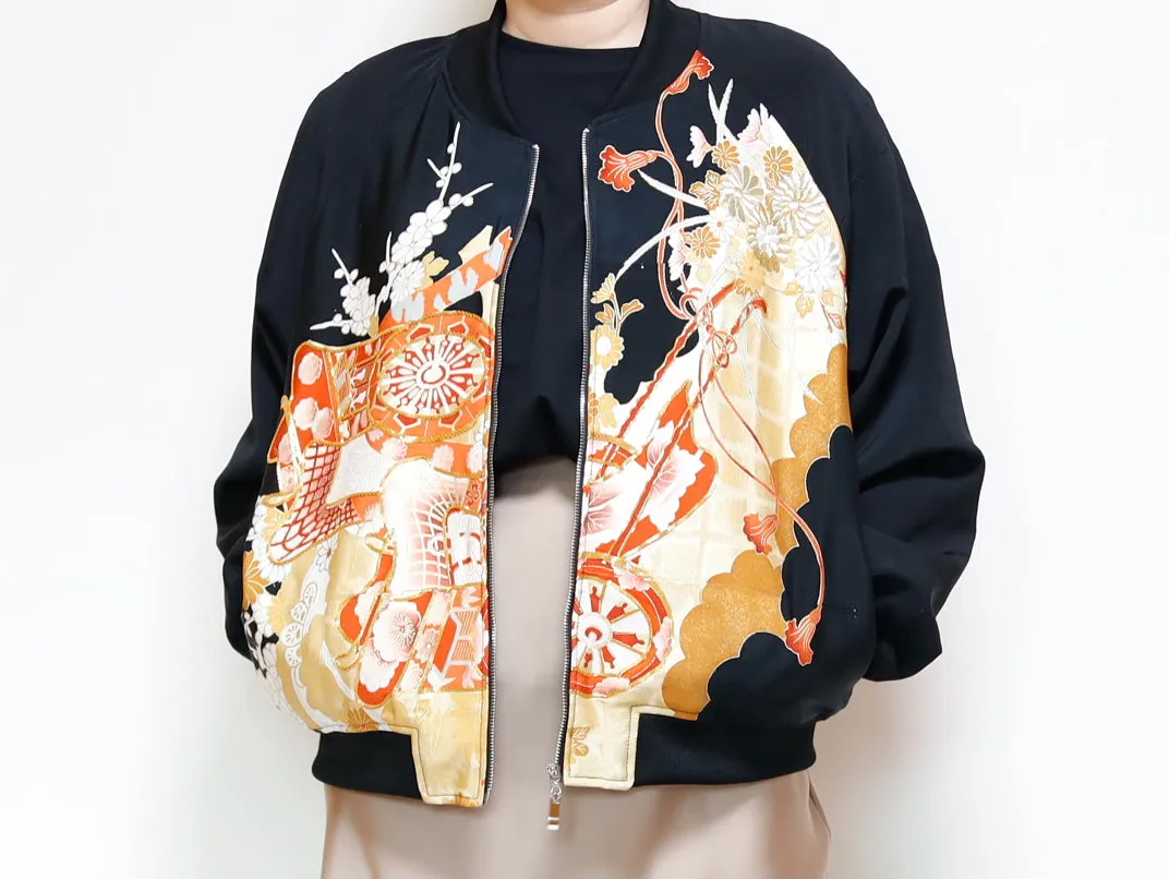 <J09-015> KIMONO BOMBER Jacket