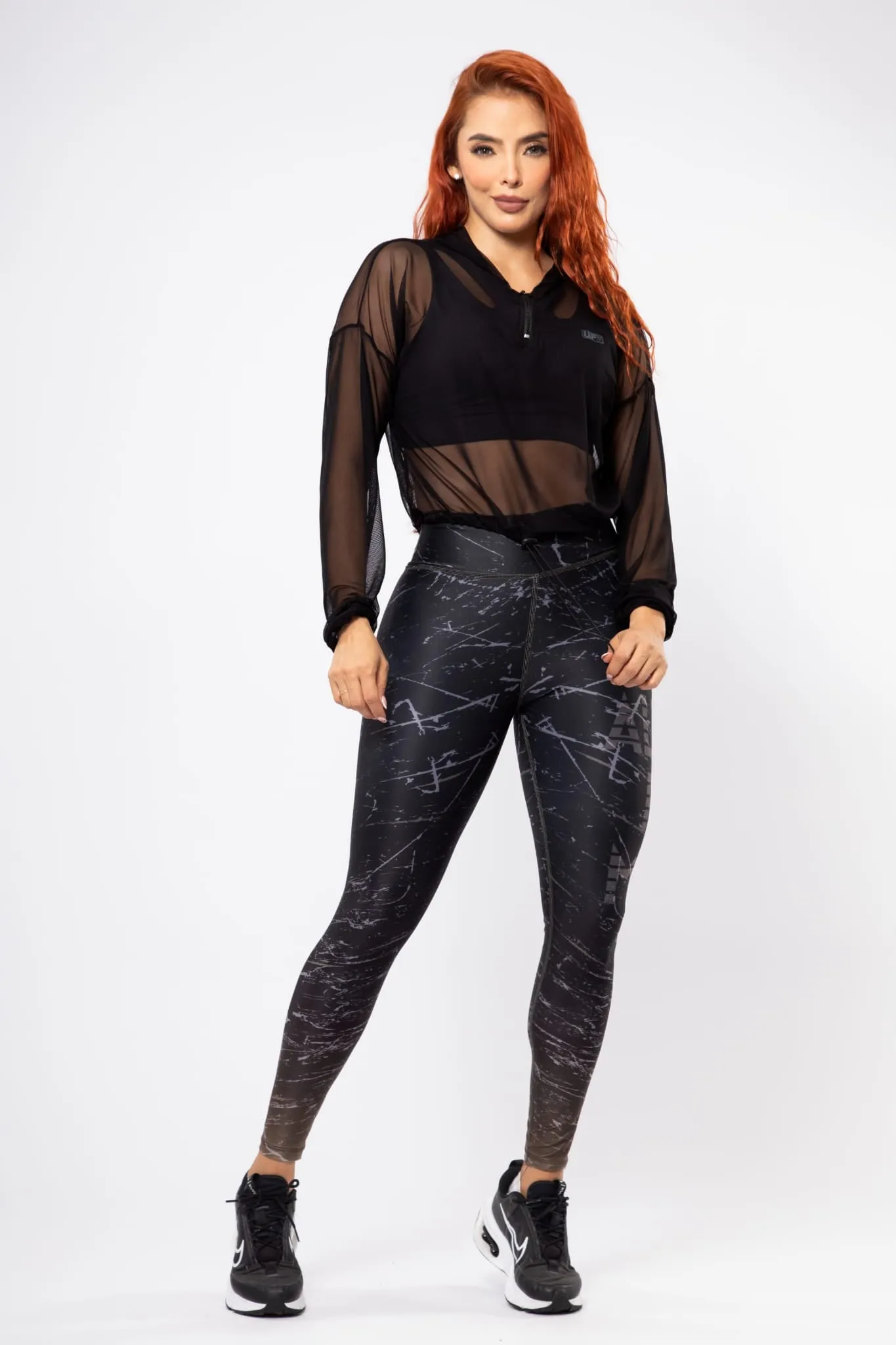 Mesh Long-Sleeve, Women's Long Sleeve Mesh Tops, See Through Sheer Tee Shirts, Plain Net Tops for Layering