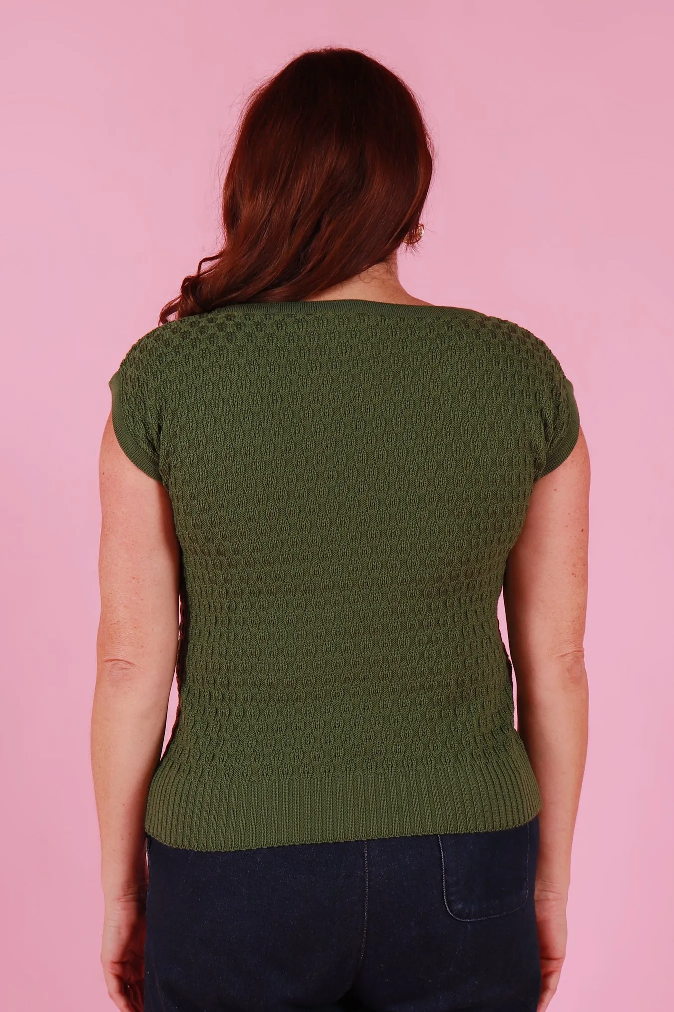 Michelle Knit Top Pickle