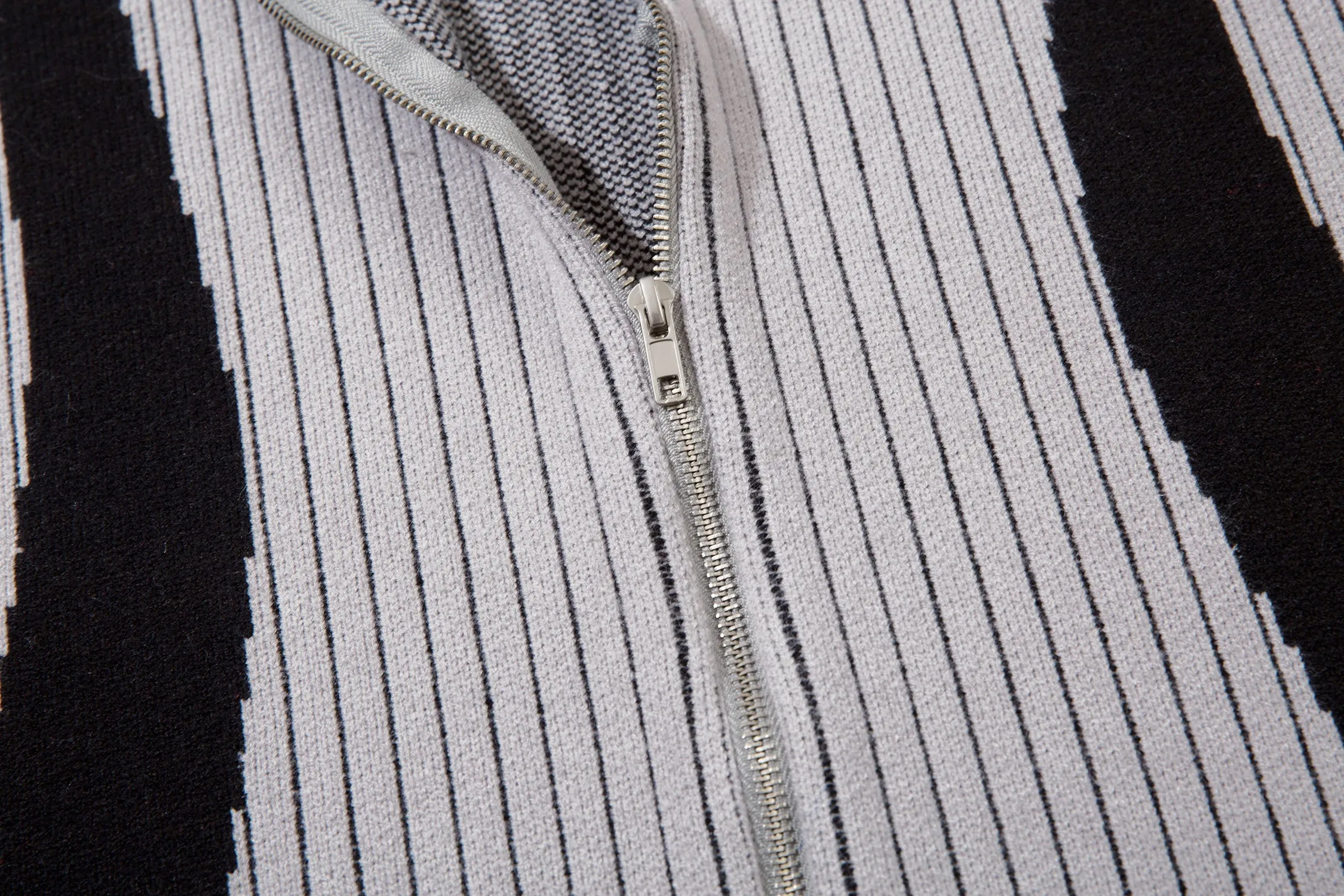 Mono Stripe | Urban Stripe Monochrome Jacket