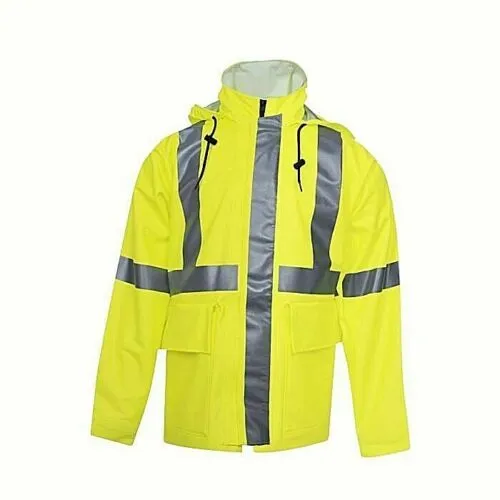 National Safety Apparel Enespro R30RL06 Arc Flash FR Hi-Vis Rain Jacket Type R