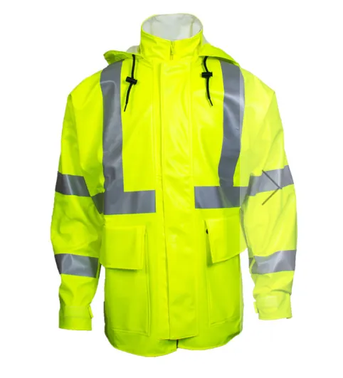 National Safety Apparel Enespro R30RL06 Arc Flash FR Hi-Vis Rain Jacket Type R