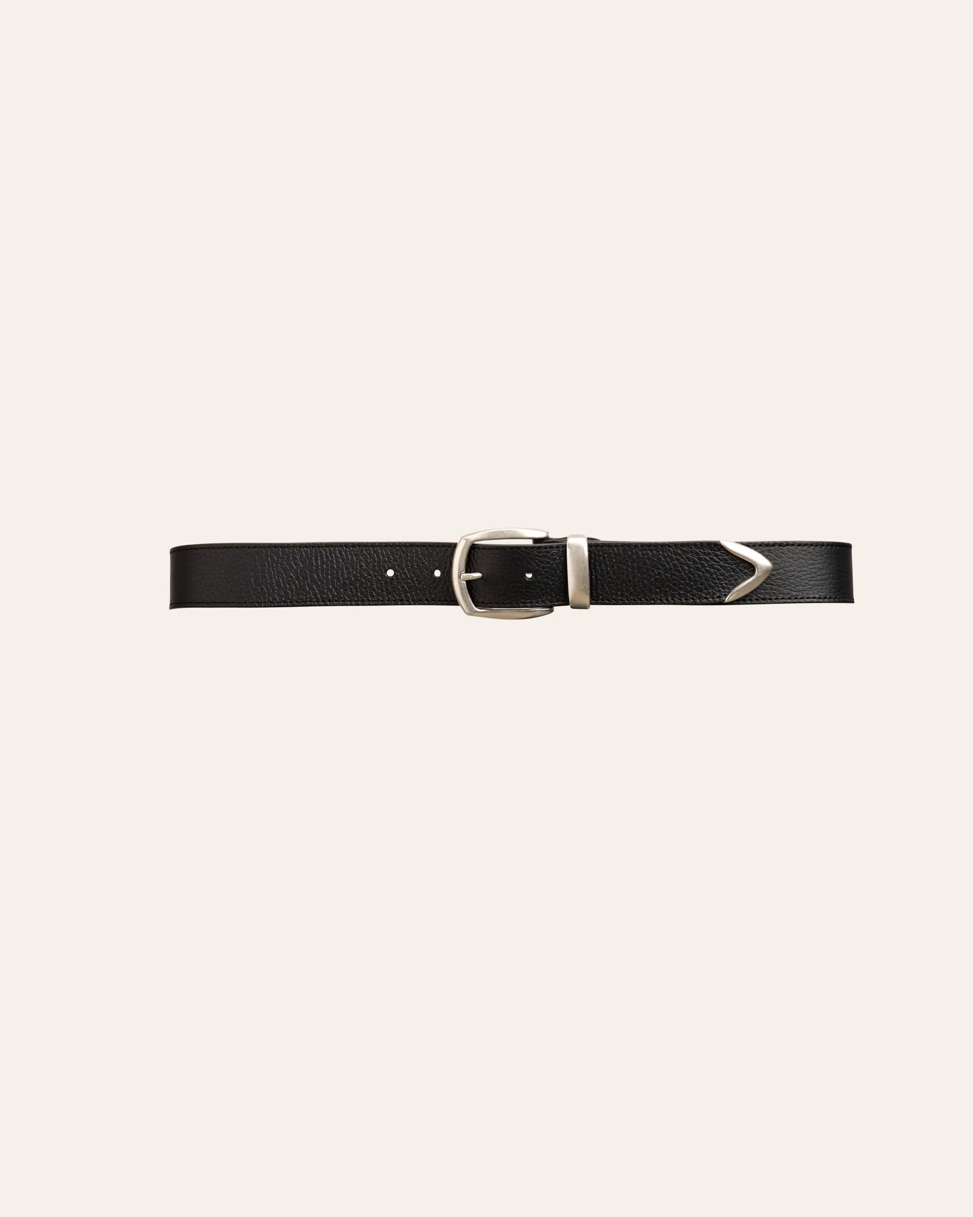 NEBEL Belt Black Silver