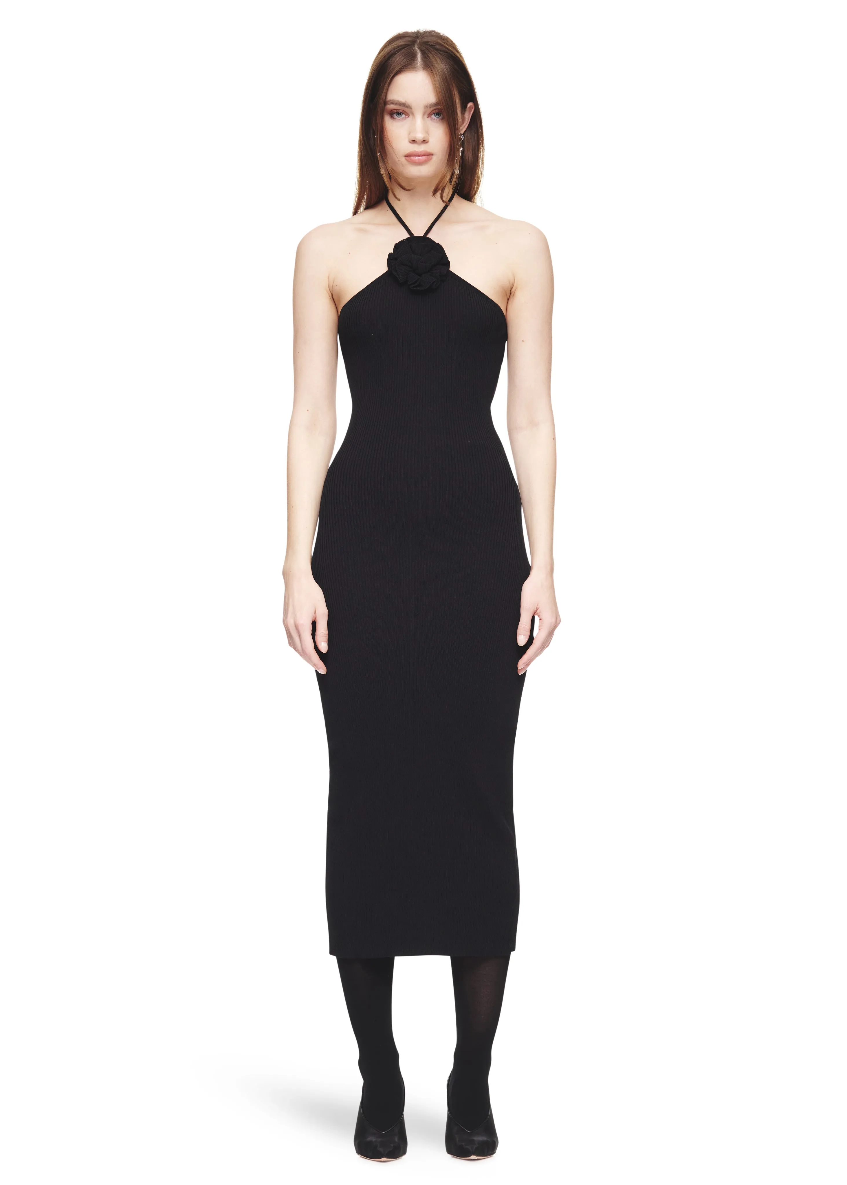 NIA Coeur Midi Knit Dress