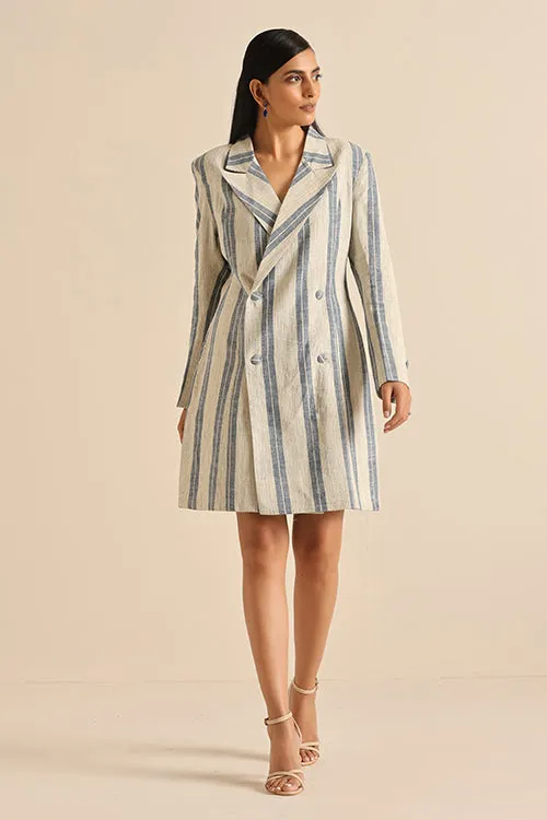 Okhai 'Poise' Pure Cotton Blazer Dress