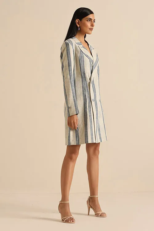 Okhai 'Poise' Pure Cotton Blazer Dress