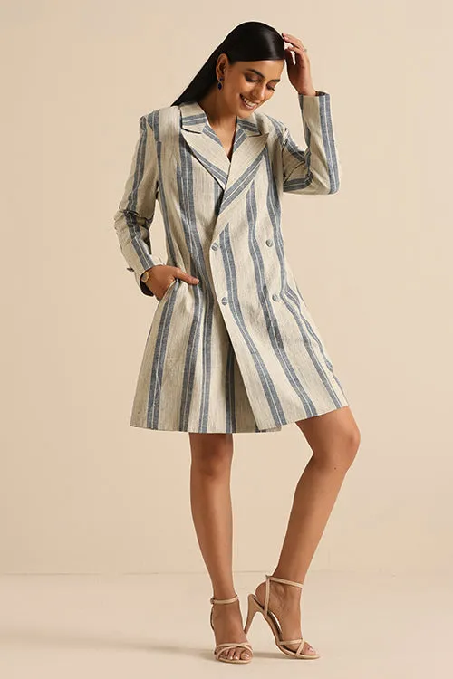 Okhai 'Poise' Pure Cotton Blazer Dress