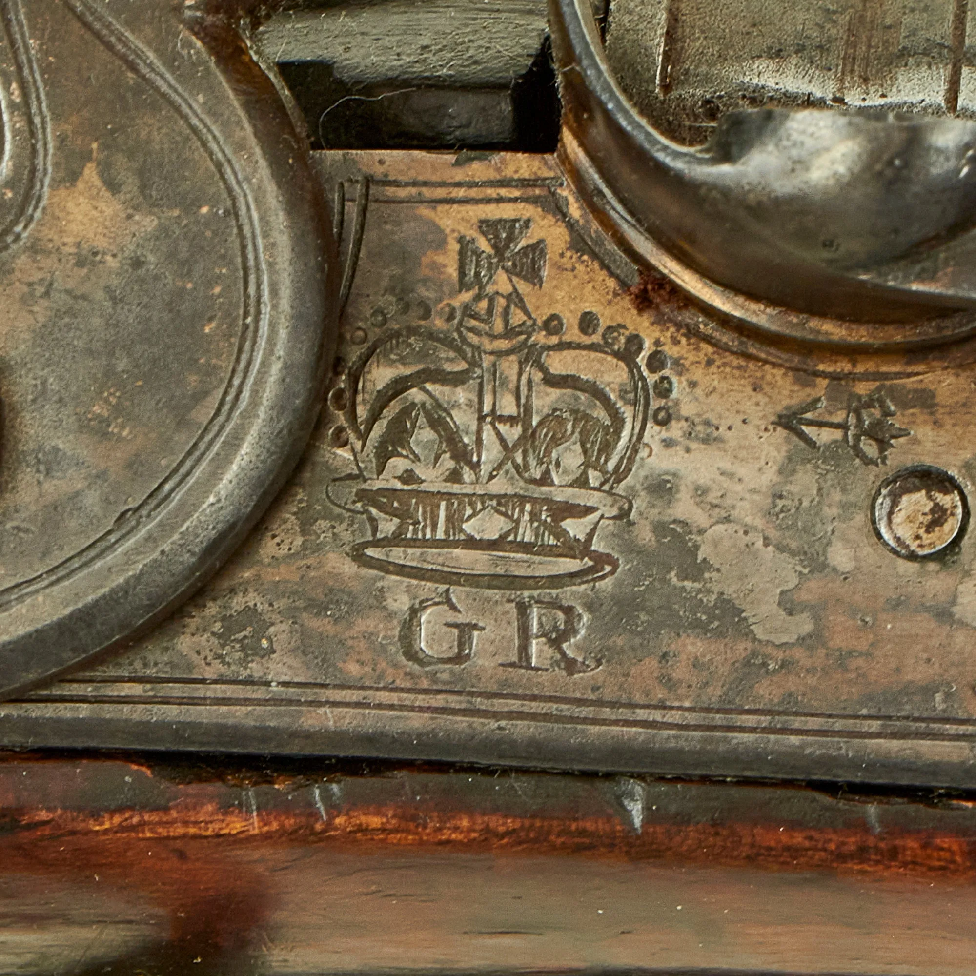 Original British Napoleonic P-1796 Light Dragoon Flintlock Pistol Marked to the 11th Light Dragoons - Waterloo Participant