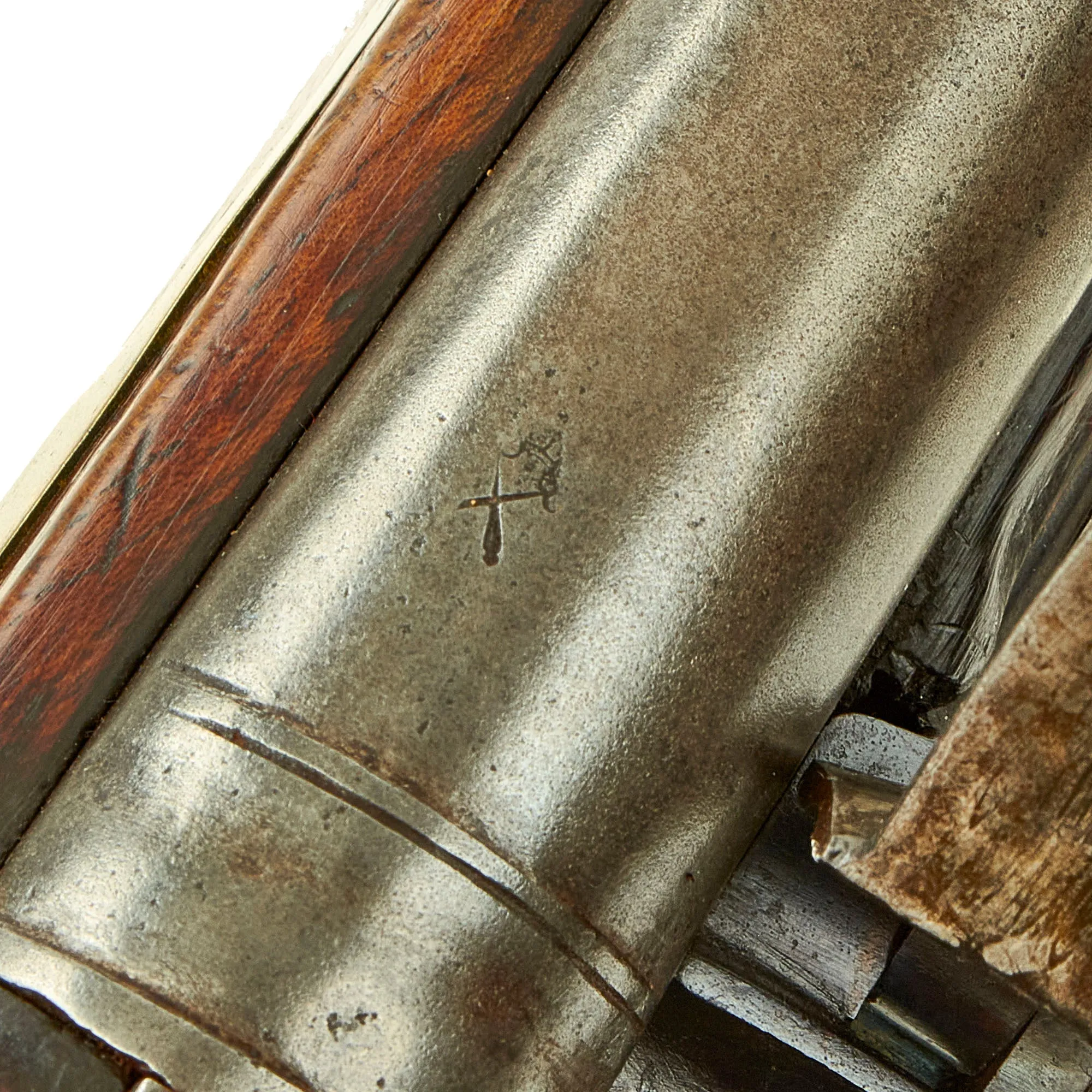 Original British Napoleonic P-1796 Light Dragoon Flintlock Pistol Marked to the 11th Light Dragoons - Waterloo Participant