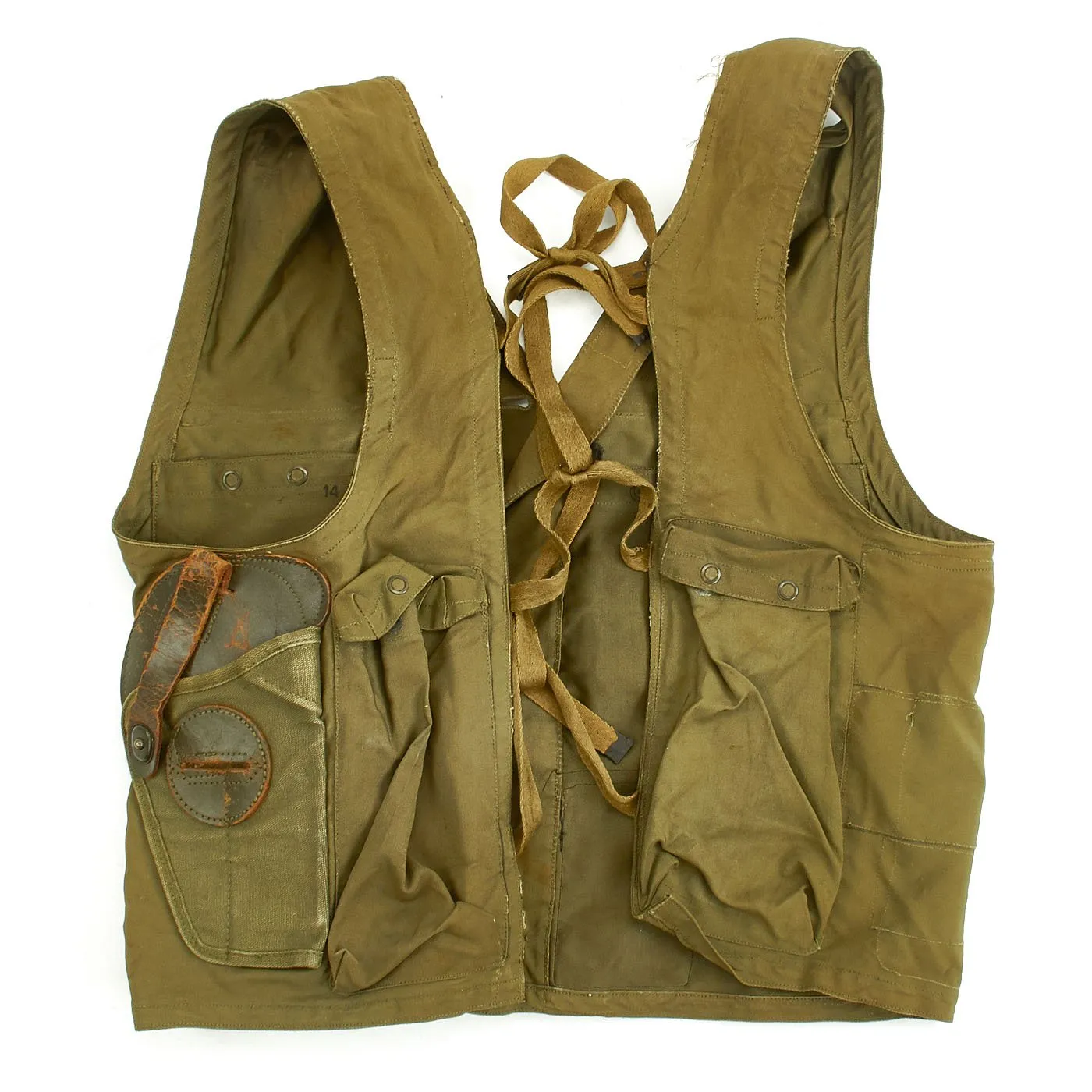 Original U.S. WWII USAAF Pilot Type C-1 Emergency Sustenance Vest with Contents