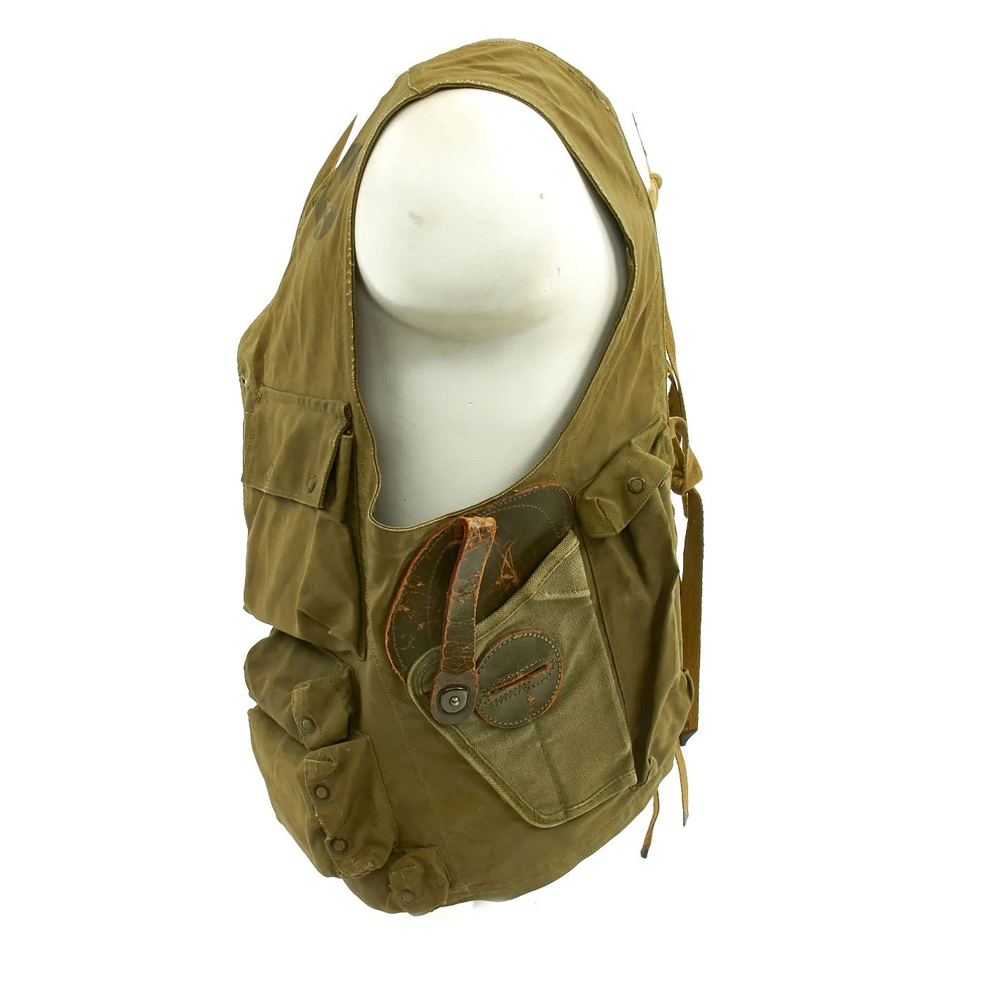 Original U.S. WWII USAAF Pilot Type C-1 Emergency Sustenance Vest with Contents