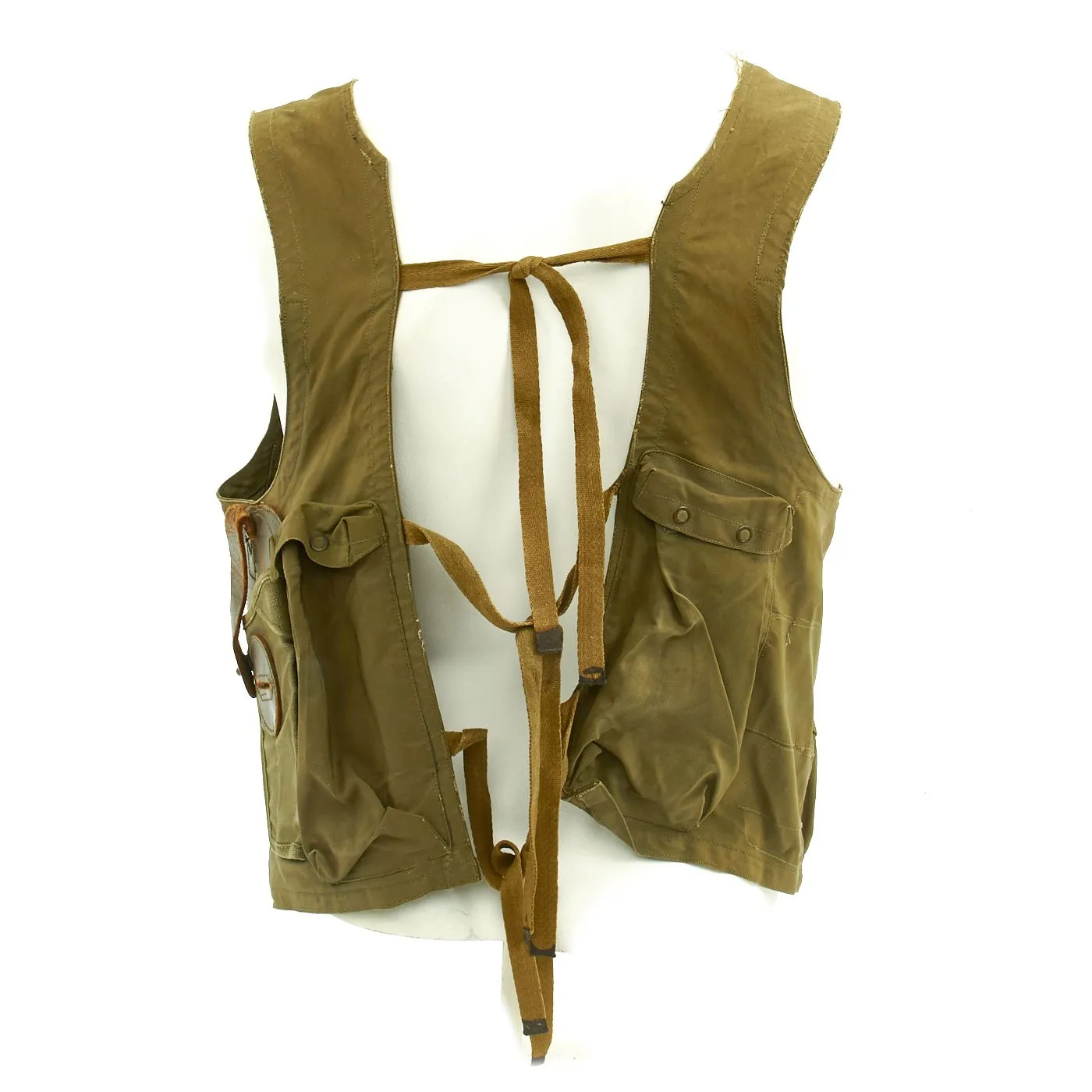 Original U.S. WWII USAAF Pilot Type C-1 Emergency Sustenance Vest with Contents